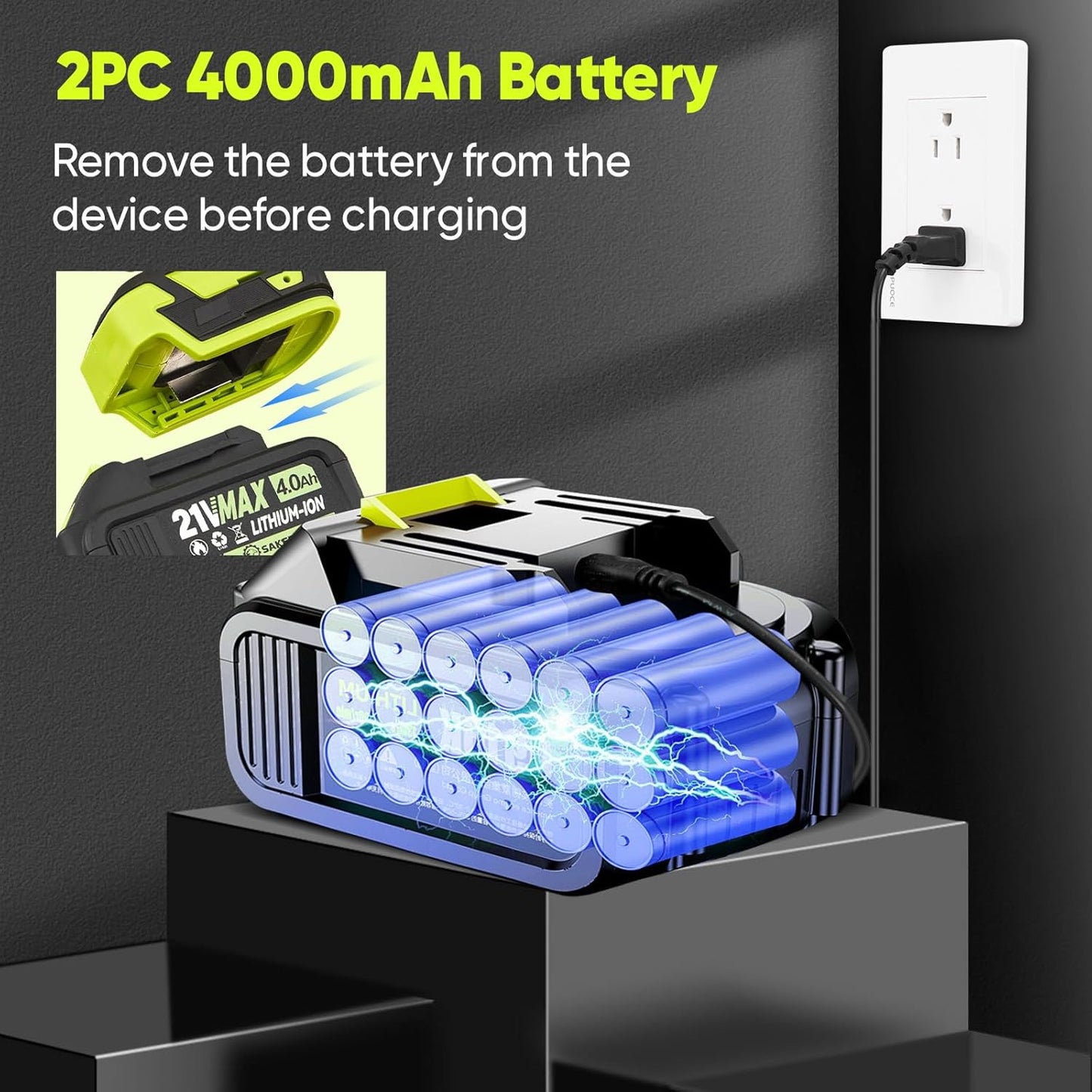 Turbo Jet Pro Blower Cordless Ultra Light - LitDoors™