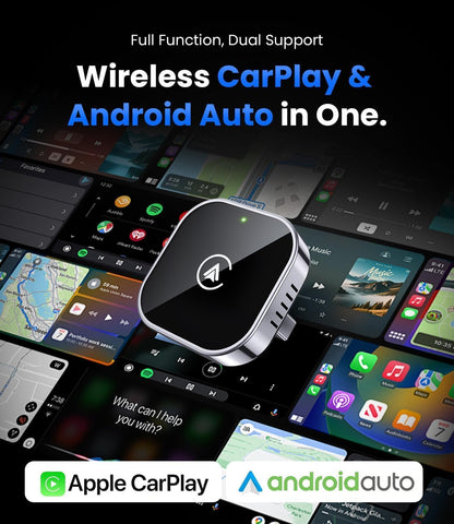 2in1 Wired to Wireless CarPlay Adapter - LitDoors™