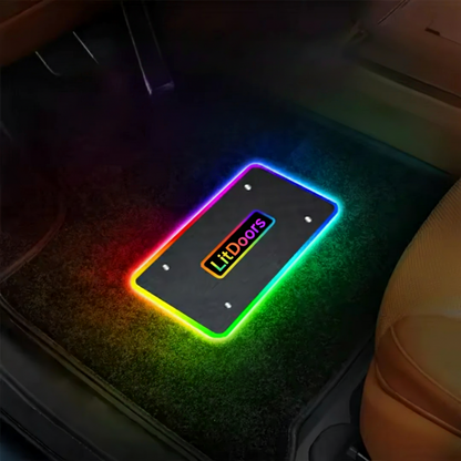 Personalized LED Car Mat - LitDoors™